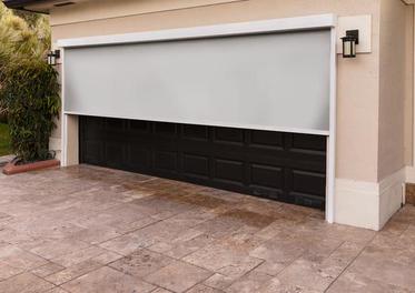 retractable dog gate for garage door